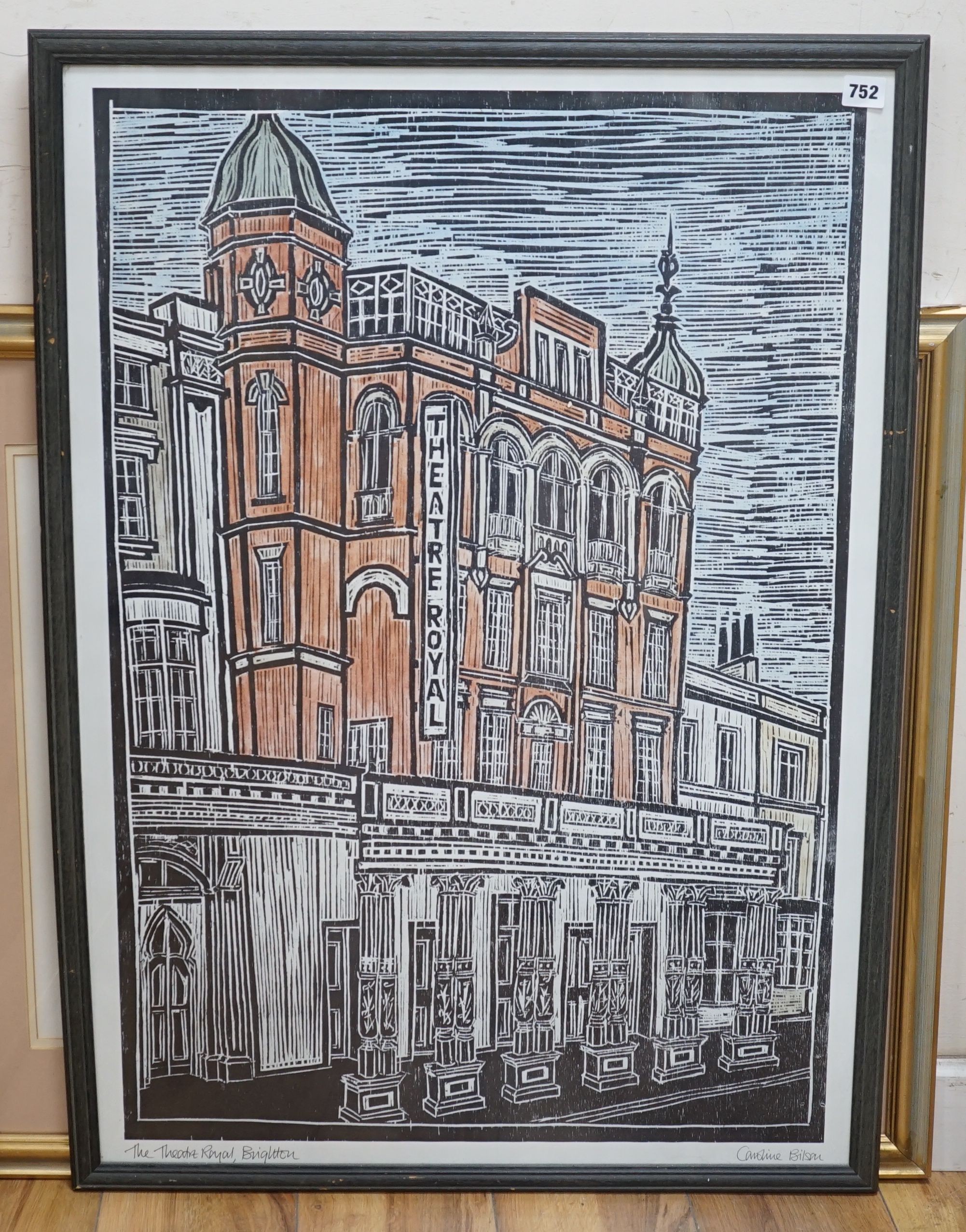Caroline Bilson, print, The Theatre Royal, Brighton, 87 x 61cm